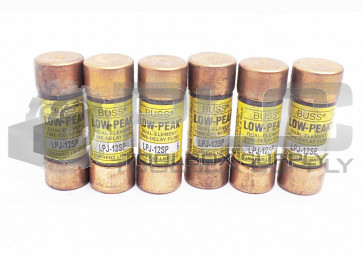 LOT OF 6 BUSSMAN LPJ-12SP FUSE LPJ12SP