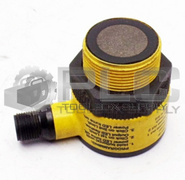 BANNER T30UDNBQ DUAL-DISCRETE RANGE 300MM TO 2M INPUT 12-24VDC 56886
