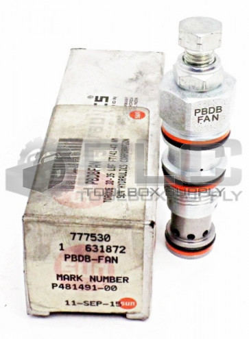 NEW SUN HYDRAULICS PBDB-FAN HYDRAULIC VALVE PBDBFAN 777530