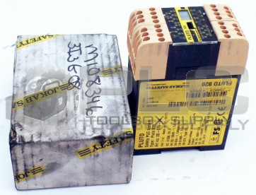 NEW JOKAB SAFETY PLUTO B20 PLC MODULE 1.5AMP 800MA 24VDC 250V 2TLA020070R4600
