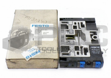 NEW FESTO 161362 CPV14-M1H-2X3-GLS-1/8 SOLENOID VALVE 6MM VALVE SIZE 