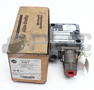NEW ALLEN BRADLEY 836T-T301J /A PRESSURE CONTROL SER.A 836TT301J