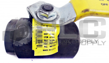 NEW APOLLO 72-105-01 HIGH PRESSURE BALL VALVE CARBON STEEL 1" BORE 7210501