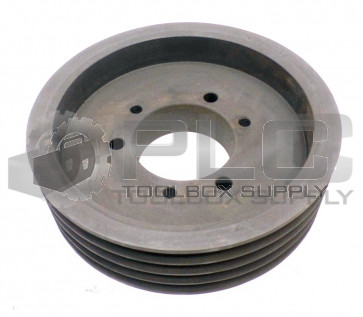 NEW UNKNOWN 4 5V 10.9E SHEAVE PULLEY 4 GROOVE MAX RPM 2298 45V109E