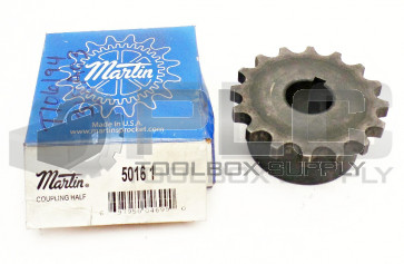 NEW MARTIN 5016 1 COUPLING HALF SPROCKET 50161