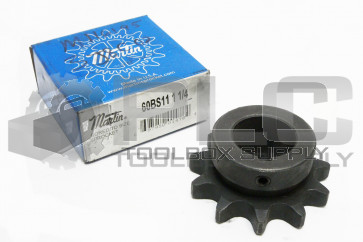 NEW MARTIN 60BS11 1 1/4 SPOCKET 1/4" BORE