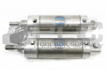 LOT OF 2 BIMBA SR-172-DPV PNEUMATIC CYLINDER