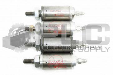 LOT OF 4 BIMBA 171 PNEUMATIC CYLINDER