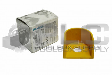 NEW SIEMENS 3SB3 921-0AK PROTECTIVE COLLAR YELLOW