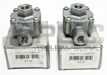 LOT OF 2 NEW MEAD BIMBA 1B QEV QUICK EXHAUST VALVE