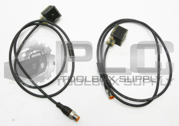 LOT OF 2 NEW LUMBERG RST 5-3-VAD 1A-1-3-226/1M CORDSET 