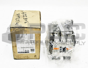 NEW FUJI ELECTRIC SC-N3 MAGNETIC CONTACTOR, 100-100V 50Hz / 110-120V 60Hz