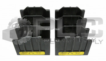 LOT OF 2 NEW BUSSMANN 16325-3 FUSE HOLDER 350AMP 600V