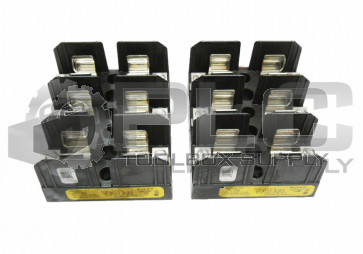 LOT OF 2 NEW BUSSMANN J60060-3C CLASS J FUSE HOLDER 600V 60AMP