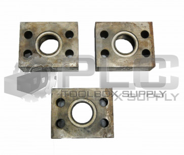 LOT OF 3 NEW MAIN MFG TCSAEP 1151 20 20 THREADED IN-LINE FLANGE 1151-20-20