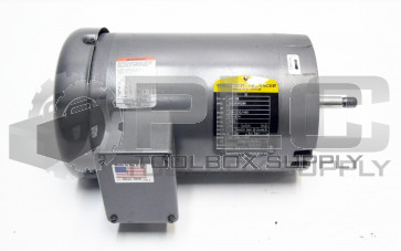 NEW BALDOR JM3158 MOTOR 3HP 8.5-8/4AMP 3450RPM FR: 56J