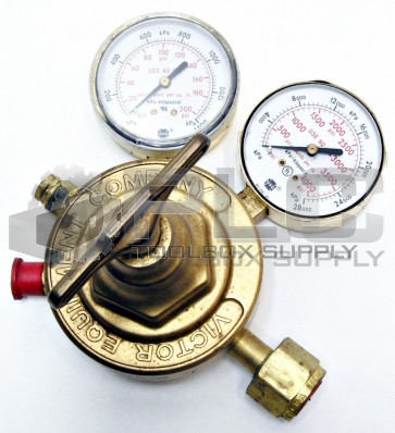 NEW VICTOR SR450D OXYGEN GAS SERVICE REGULATOR 3000PSIG