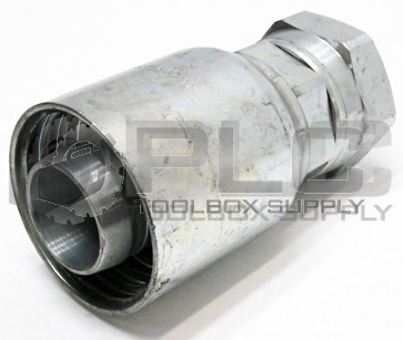 NEW PARKER 106S6-32-32 HYDRAULIC FITTING FEMALE JIC 37° - SWIVEL PORT: 2" ID: 2"