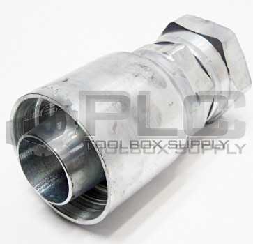 NEW PARKER 10677-32-32 HYDRAULIC FITTING FEMALE JIC 37° - SWIVEL PORT: 2" ID: 2"
