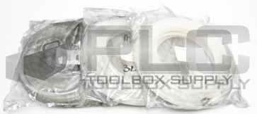 LOT OF 3 NEW FREELIN WADE 1J-077-10 POLYETHYLENE TUBING NAT PE 5/16 X .187 X 100