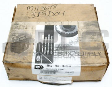 SEALED NEW GATES 8MX-75S-36 2517 POLYCHAIN GT2 SPROCKET 8MX-75S-36-2517