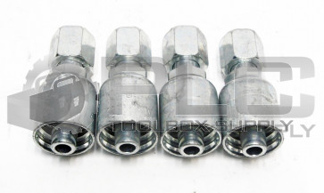 LOT OF 4 NEW PARKER 10643-8-8 HYDRAULIC FITTING 1/2" HOSE X 1/2" FEMALE 