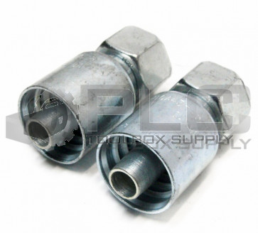 LOT OF 2 NEW PARKER 1CA43-15-8 FITTING 1/2" HOSE X M22X1.5" (15MM TUBE) FEMALE