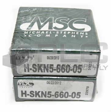 LOT OF TWO NEW MSC H-SKN5-660-05 SEAL KET 5/8 ROD U-CUP KIT (A5N5R5) - NBR