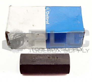 NEW DELTROL AB20S AIR BLEED VALVE, FEMALE TO FEMALE, 1/4" NPT 10004-52