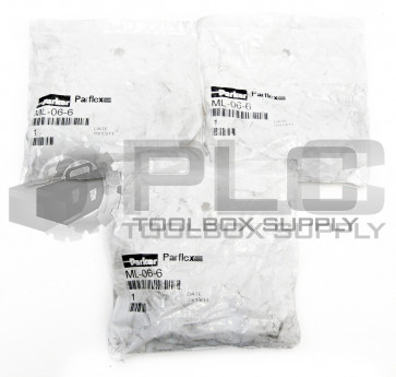 LOT OF 3 PARKER ML-06-6 COILED AIR HOSE ACCESSORY