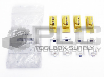 BAG OF 4 NEW TEMPCO TCA-102-138 PANEL JACK,K,YELLOW,STANDARD BEZEL MOUNT 3FXR2