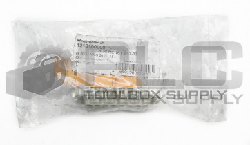 NEW WELDMULLER 1216100000 CONNECTOR HDC HE 16 FS 17-32 600V AWG 26 TO 16 