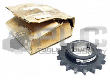 NEW MARTIN 100BTB17 2517 SPROCKET 3-1/8" BORE