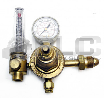 NEW VICTOR HSR 2570 REGULATOR w/ FM 372 FLOW METER 