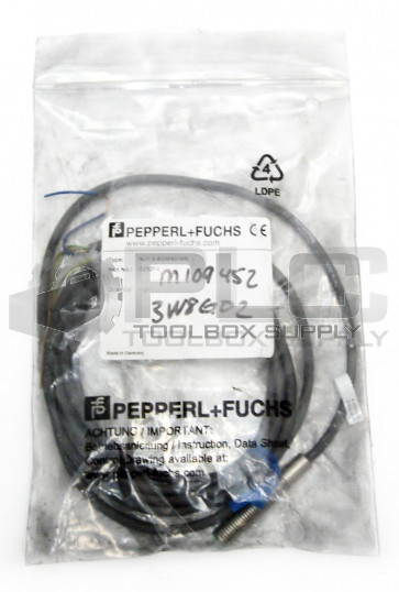 NEW PEPPERL + FUCHS 023294 INDUCTIVE PROXIMITY SENSOR NJ1,5-8GM40-WS
