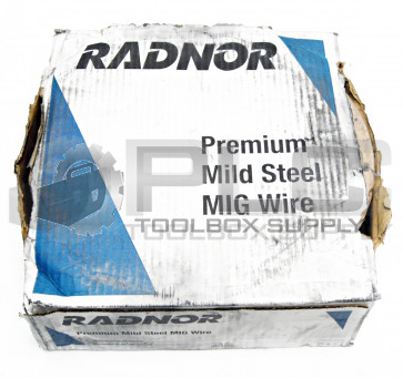 NEW RADNOR ER70S-6 PREMIUM STEEL MIG WIRE .035" (0.9MM) 44LB SPOOL