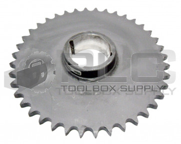 NEW MARTIN 80BTB40 2517 TAPERED BORE SPROCKET 3-3/8" TO 3-3/16"