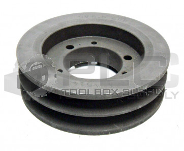 NEW 2 GROOVE SHEAVE 2-5V5.5 SDS ID: 2-3/16 OD: 5-1/2" 2-5V5.5-SDS 2-5V5.5SDS 