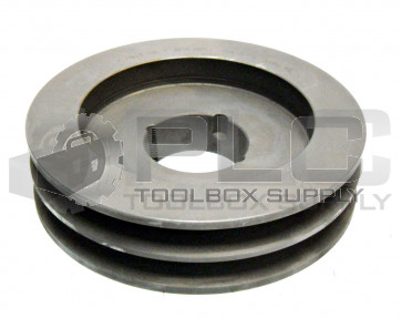 NEW 2 GROOVE SHEAVE 2 A6.4 B6.8 1610 TAPER BORE: 2-1/8 OD: 7-1/8 2 A6.4B6.3-1610