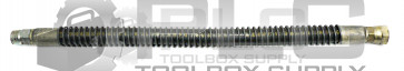 NEW PARKER 451TC-12 WP 21 HYDRAULIC HOSE w/ 10643-12-12 & 10143-12-12, OAL: 25"
