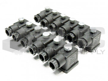 LOT OF 12 NEW mPm DIN VALVE CONNECTOR   