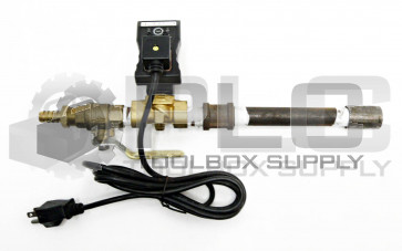 FLUIDRAIN LTS-3 ELECTRONIC TIMER DRAIN w/ NIBCO T-FP600A-LF BALL VALVE 1/2"