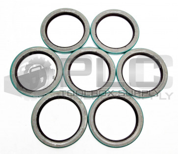 LOT OF 7 NEW REPLACEMENT SEALS 902286 ID: 3" OD: 3 3/4", 3/8"