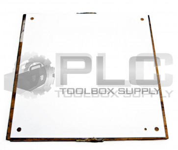 NEW IN BOX  HOFFMAN A20P20 INTERIOR STEEL PANEL, WHITE, 17" X 17" 