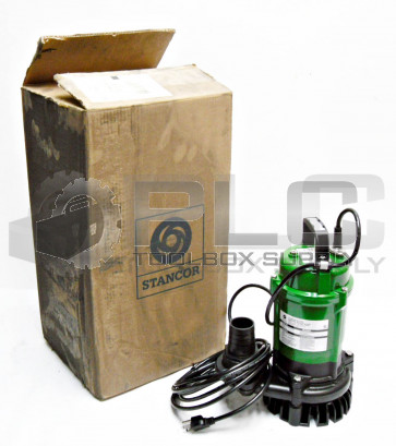 NEW STANCOR AHS-10 WASTE WATER PUMP 1PH, 115V, 60Hz, 12AMP