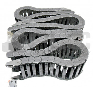 NEW TSUBAKI TKC340 CABLE/HOSE CARRIER SYSTEM, W: 6", H: 2-9/16", 108 LINKS, 12FT