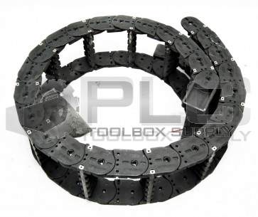 NEW KABELSCHLEPP KR220 K0650 PLASTIC CABLE CARRIER, W: 6", H: 2-14", 5.5FT