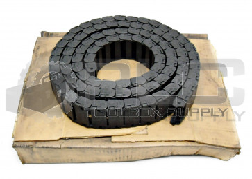 NEW IGUS 8.5FT E-CHAIN CABLE CARRIER, INSIDE HEIGHT: 10mm, W: 2-3/8"