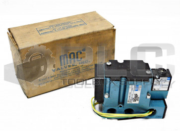 NEW MAC 6311D-312-PM-111DA SOLENOID DIRECTION CONTROL VALVE w/ PME-111DABE