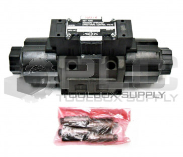 NEW NACHI SS-G03-C6-R-C115-E21 SOLENOID OPERATED DIRECTIONAL CONTROL VALVE